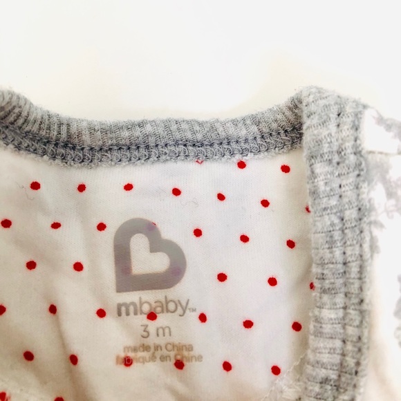 MBaby Toile One Piece Romper 3 months - NWOT - Picture 4 of 4